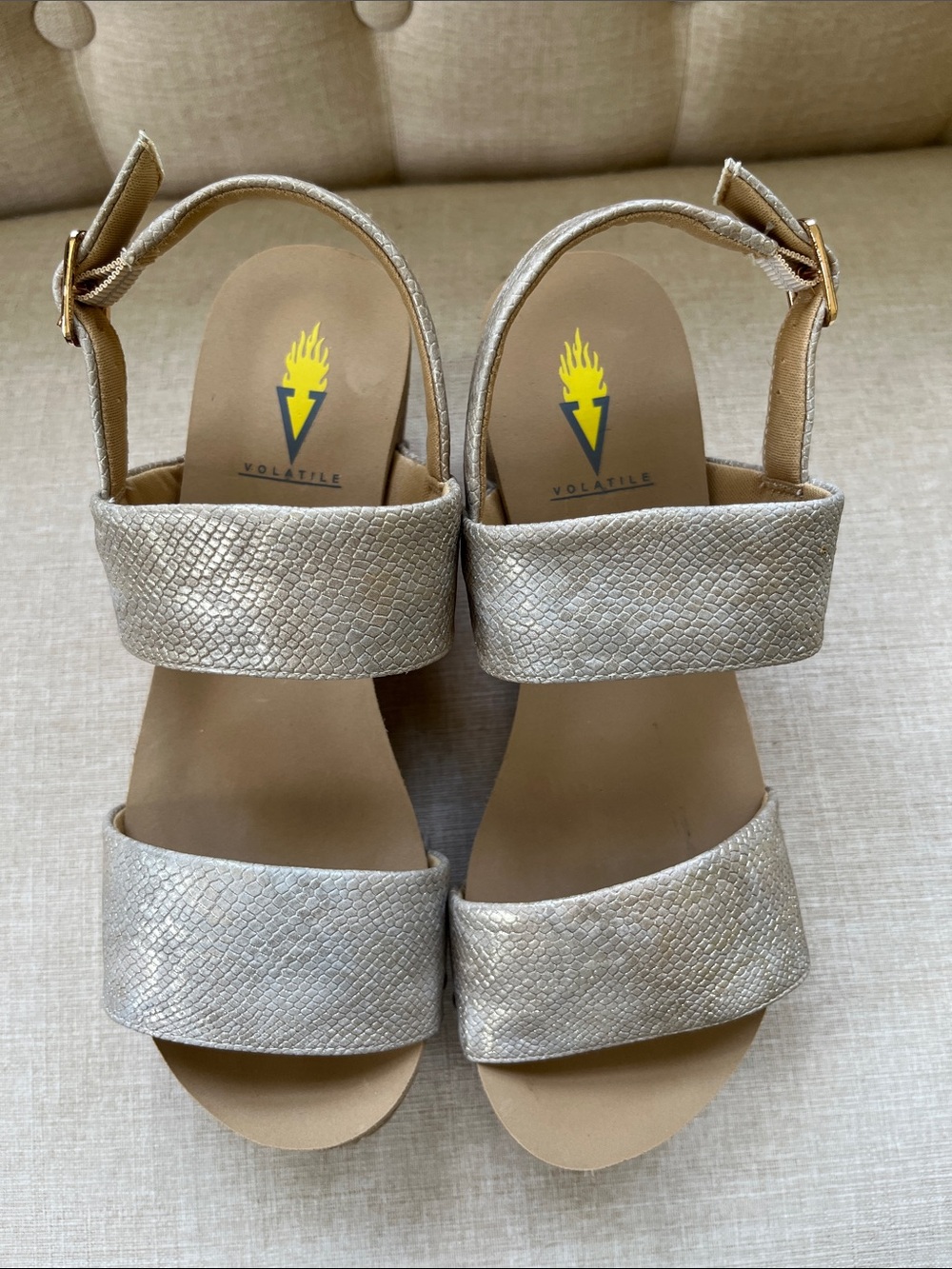 🔥Volatile Platform Wedge Sandal